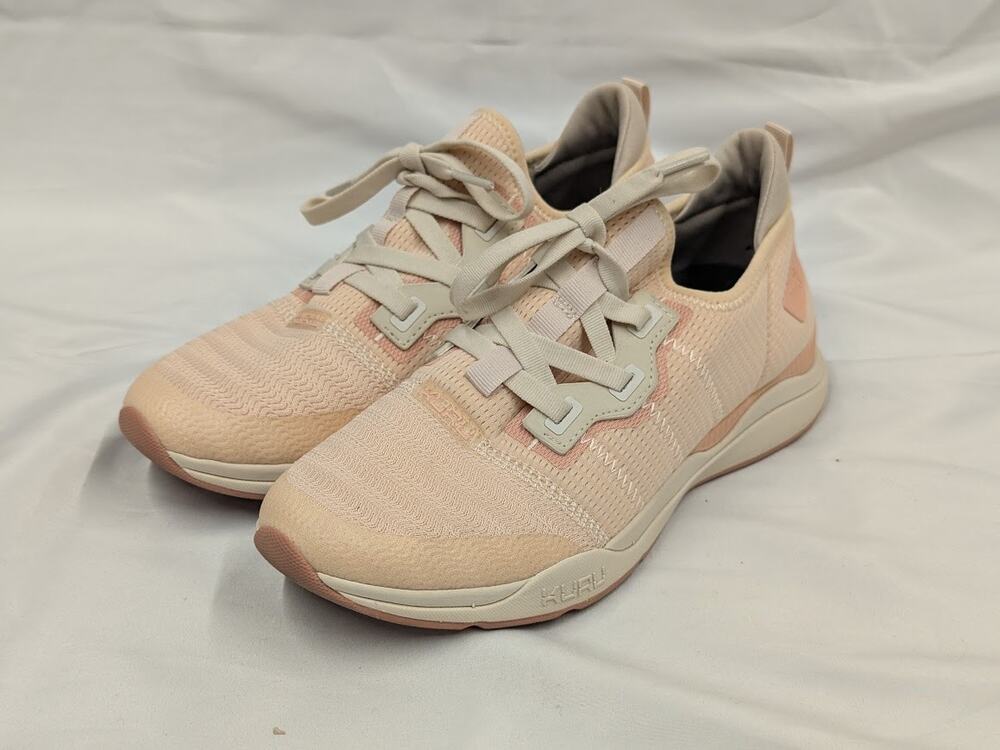 KURU Stride Move W 9 Medium Sneakers in Peach and Cream